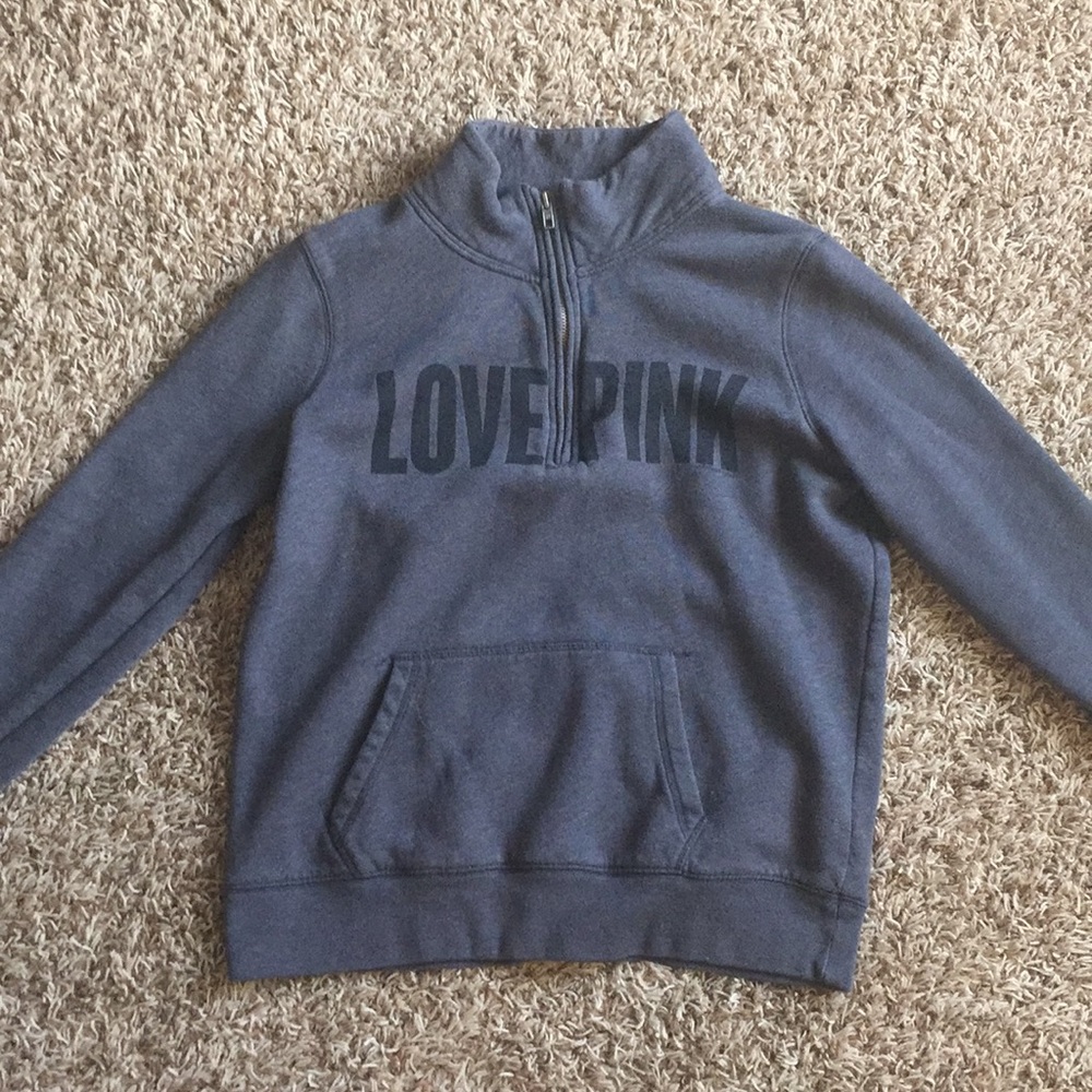 PINK Grey sweatshirt